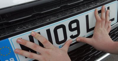 Drivers at risk of a £1,000 fine for these simple number plate mistakes