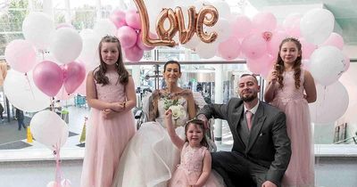 Terminally-ill mum, 34, gets married in hospital in moving ceremony thanks to kind nurses