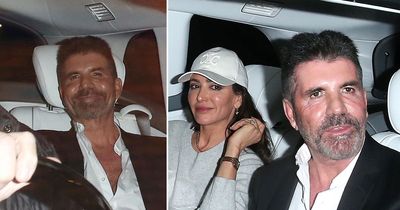 Simon Cowell pictured in great spirits as he leaves charity ball with Lauren Silverman