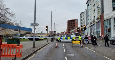 Nottinghamshire Police statement as cordon set up after 'serious' collision in city centre