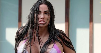 Katie Price parades 'biggest boobs ever' in VERY raunchy poolside photoshoot