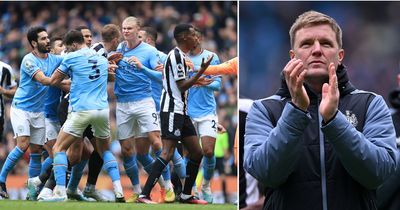 Newcastle anger Man City players and Eddie Howe may face an emotional decision - 5 things
