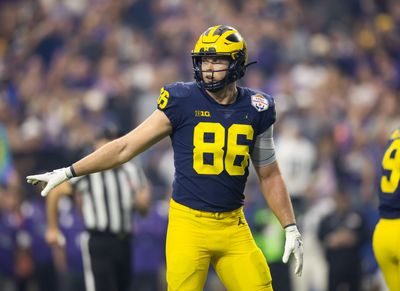 Could Michigan’s Luke Schoonmaker be a solution to tight end depth problem?