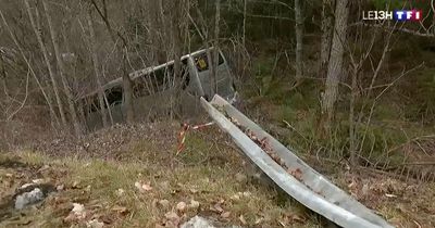 Bus carrying 40 schoolchildren plunges down creek in French Alps