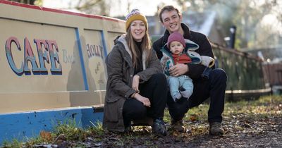 'We ditched our corporate jobs for life on a narrowboat with our baby - we've never been happier'