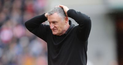 Tony Mowbray apologises to Sunderland fans with his team 'at their worst' against Stoke