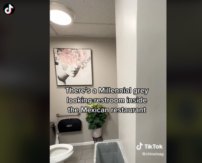 Taqueria goes viral on TikTok for surprising ‘Millennial grey’ restroom