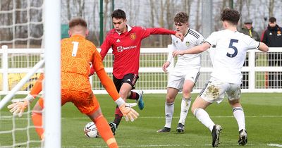 New Manchester United wonderkid Gabriele Biancheri scores on under-18s debut
