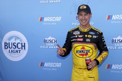 Joey Logano rockets to pole for Las Vegas Cup race