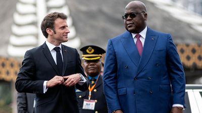 Congo leader Felix Tshisekedi urges France's Emmanuel Macron to back sanctions against Rwanda