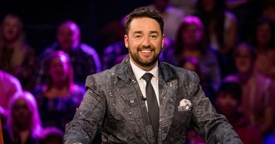 Jason Manford proudly wears a map of Manchester suit on ITV Starstruck and reveals sweet reason why