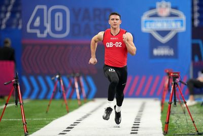 Watch: Georgia QB Stetson Bennett runs 40-yard dash