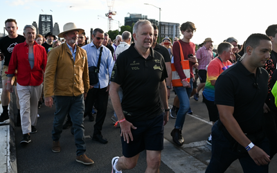 PM joins Pride marchers on Sydney Harbour Bridge