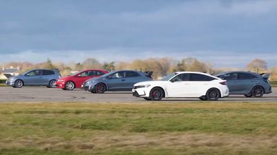 See Which Honda Civic Type R Generation Is Quickest In A Drag Race