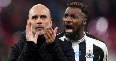 Pep Guardiola pays Newcastle United ultimate compliment and Allan Saint-Maximin buy-in bonus