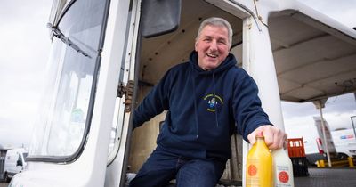 Liverpool milkman doing the rounds in the city for over 50 years