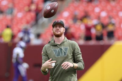 Former Commanders QB Carson Wentz determined to continue NFL career