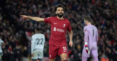 Mohamed Salah could be set for two new Liverpool records against Manchester United