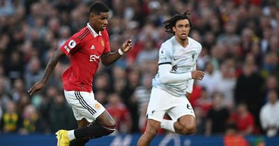 Trent Alexander-Arnold sends Marcus Rashford 'threat' message ahead of Liverpool vs Manchester United