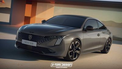 2023 Peugeot 508 Coupe Rendering Is 4 Series Rival That Won't Happen