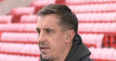 Gary Neville and Graeme Souness disagree in on-air TV debate over Man Utd's "big test"