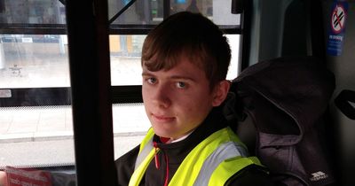 Luke becomes a bus driver aged 18 after passing his test with no minors