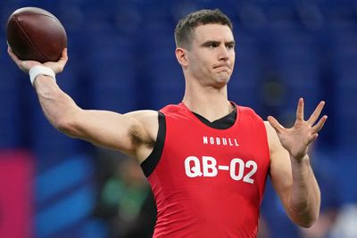 Stetson Bennett gets Twitter buzzing with strong NFL combine day