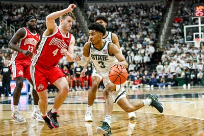 Best photos of Ohio State basketball at Michigan State