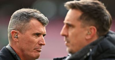 Gary Neville mocks Roy Keane in hilarious Ted Lasso joke ahead of Liverpool vs Man Utd