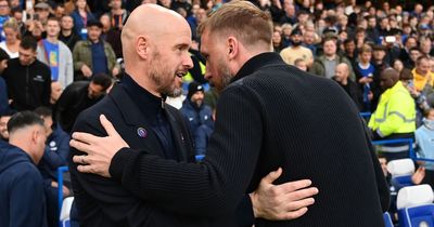 'Potter is better than Ten Hag' - Chelsea fans pile in on Man Utd after 7-0 Liverpool defeat