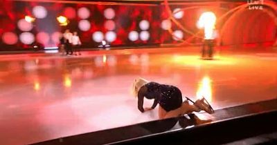 ITV Dancing On Ice's The Vivienne suffers fall during live performance