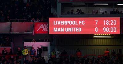 'Title pretenders' - Arsenal fans poke fun at Gary Neville and Man United after Liverpool rout