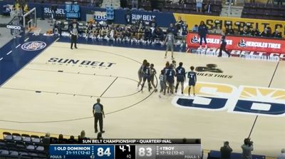 Old Dominion Gets Away With Six Players on Floor on Clinching Play