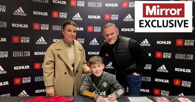Wayne Rooney's son Kai sees himself playing for Man Utd in Premier League in 10 years