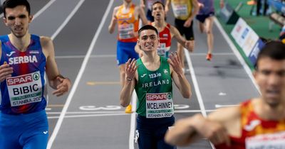 Darragh McElhinney runs personal best but just misses out on European medal