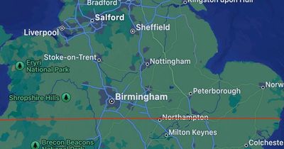 Fury over north-south map that puts Sheffield, Leeds, Manchester and Liverpool in the Midlands