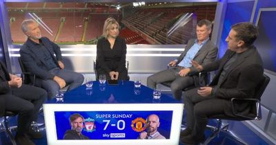 'You’ve got him' - Every word of heated Gary Neville and Graeme Souness clash after Liverpool 7 Man United 0