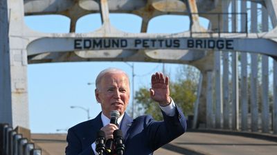 Biden commemorates "Bloody Sunday" in Selma by pushing voting rights reform