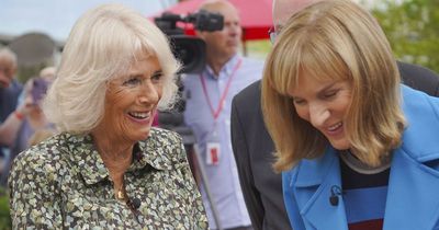 Queen Camilla delighted as she presents silver 'treasure' on Antiques Roadshow