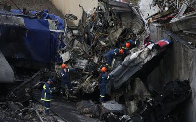 Greek railway employee jailed pending train crash trial