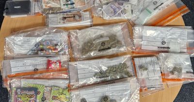 Two people arrested after plain clothed police seize stash of drugs and cash after seeing drug deal in Cynon Valley