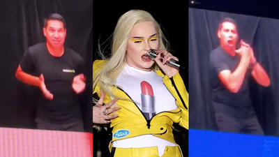 This Auslan King Stole The Show From Kim Petras At WorldPride W/ Their Rendition Of Throat Goat