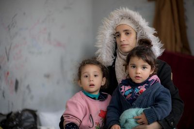 Daughters still asking to go home a month after earthquake, says Syrian mother