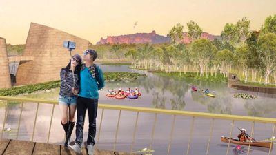 Federal Labor recommits to building multi-million-dollar Kakadu tourist centre, four years after election promises