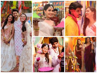 #HoliSpecial! Rang Barse... TV shows are back with fun-filled Holi tracks