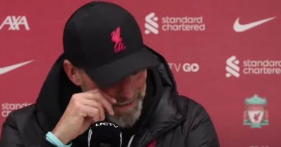 Jurgen Klopp being unable to answer press conference question sums up Man Utd humiliation