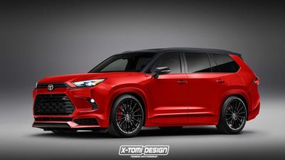 Toyota GR Grand Highlander Rendering Proposes Performance Three-Row SUV