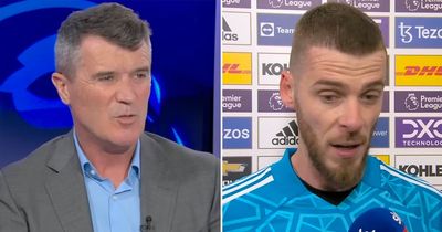 David de Gea risks Roy Keane's wrath with response to Man Utd's Liverpool humiliation