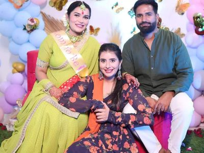 Charu Asopa shares happy family photos from bhabhi Monika’s ‘godh bharai’; bua-to-be decks up in a beautiful printed suit