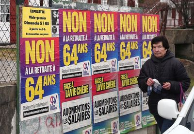 Unions vow to shut France's economy down amid pension battle